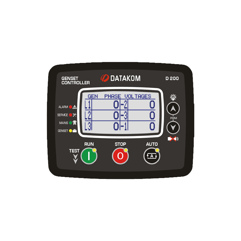 D-200 MK3 Jeneratör Kontrol Cihazı