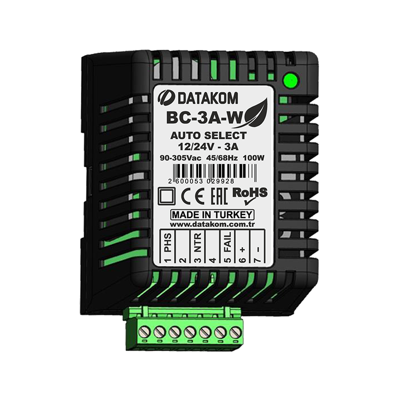 BC-3A-W Hi-Efficiency Battery Charger