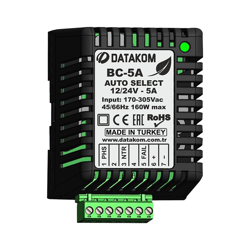 BC-5A  Hi-Efficiency Battery Charger