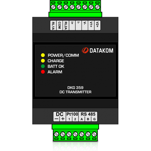 DKG-359 DC Sistemler İçin Akım ve Gerilim Transmitteri